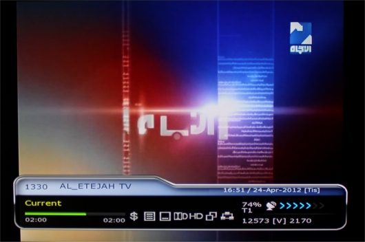 Al Etejah TV  Eutelsat 36B