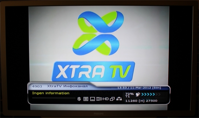 Xtra TV  Amos 3 "Europe H"